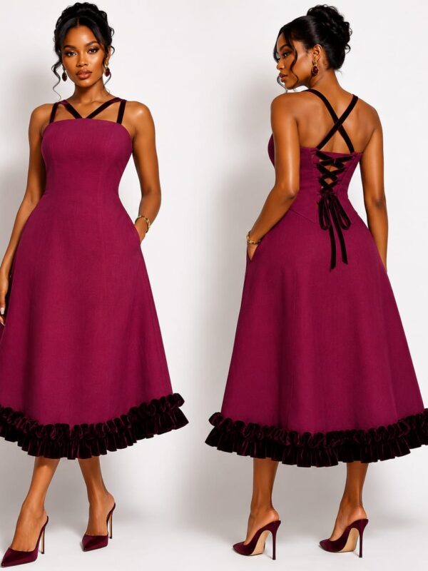 The Omolúwàbí aso oke dress